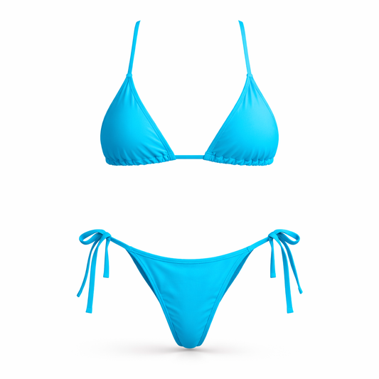 Set Bakkani One Size Aqua Bloom