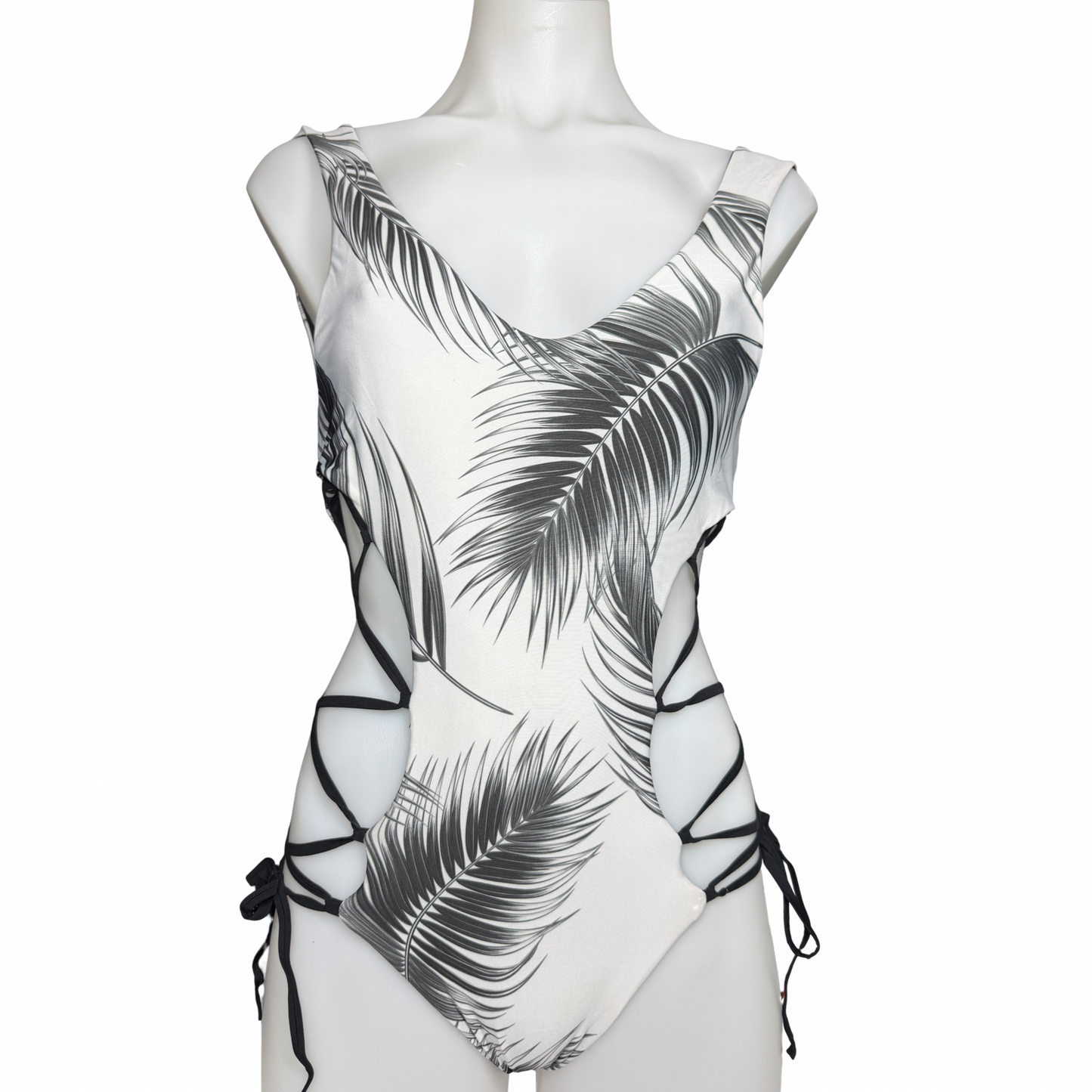 Palm Lace-Up One Piece – Sample | Never Released