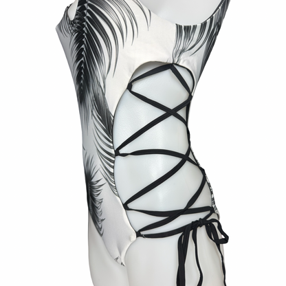Palm Lace-Up One Piece – Sample | Never Released