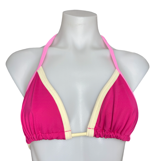 Color Block Triangle Top ONE SIZE — Sample / Never Released